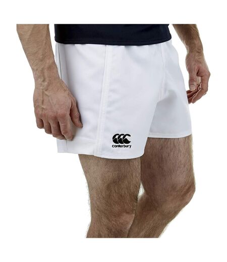 Canterbury Mens Advantage Rugby Shorts (White)