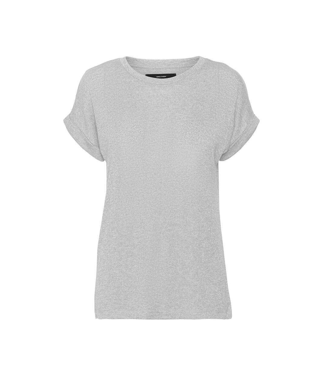 Pull Gris Femme Vero Moda Brianna 10291353 - M