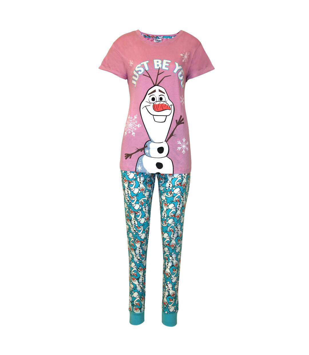 Ensemble de pyjama femme violet / bleu Frozen-1