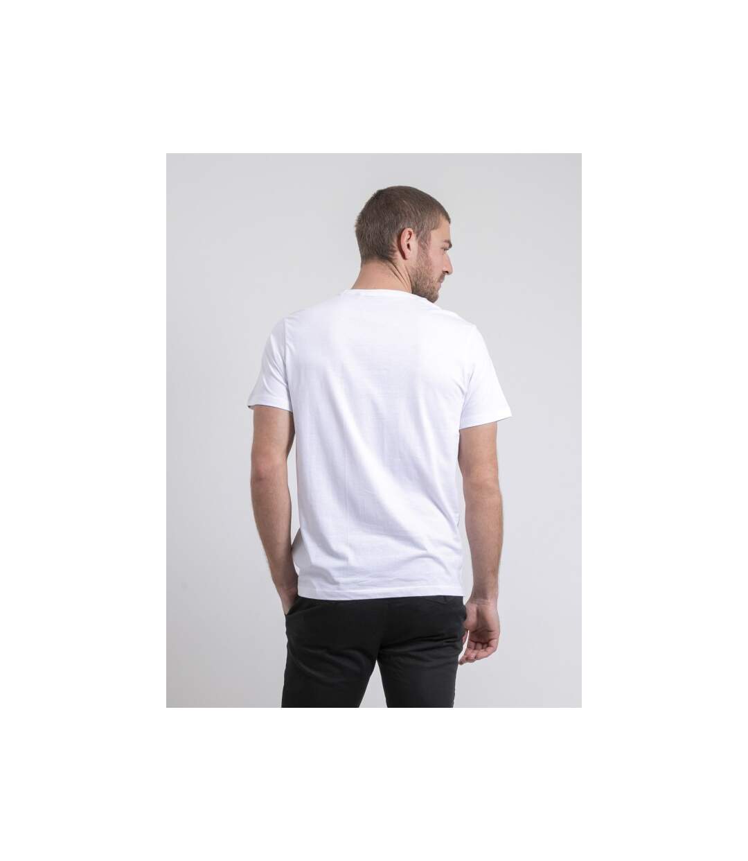 T-shirt col rond pur coton NOUKIWI