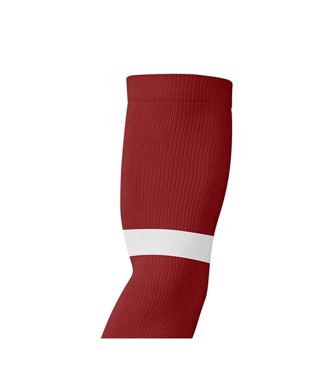 Pack Of 2  Matchfit Football Shin Guard Sleeves  Red Nike-3