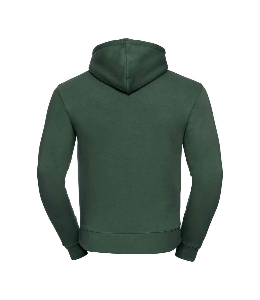 Sweat à capuche authentic homme vert bouteille Russell-2