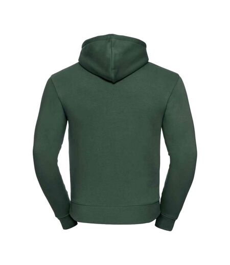 Mens authentic hoodie bottle green Russell