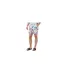 Mens Floral Pattern Regular Swim Shorts White Hugo Boss-1