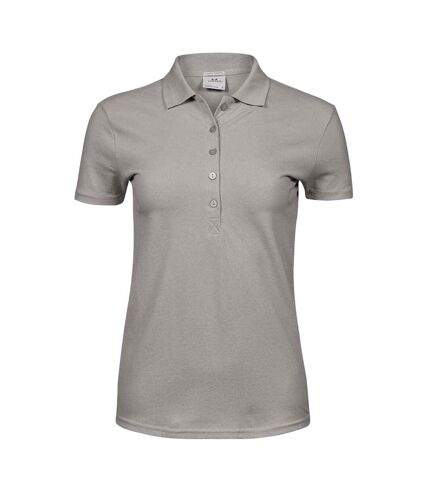 Polo luxury femme beige gris Tee Jays Tee Jays