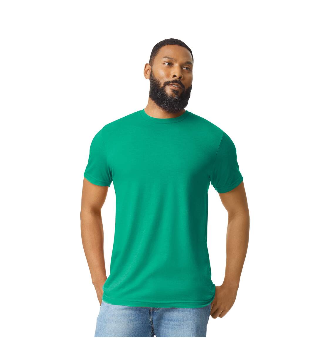 T-shirt Softstyle Adulte Vert Gildan-1