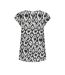 Blouse blanche/noir à motifs femme only nova - 34-2