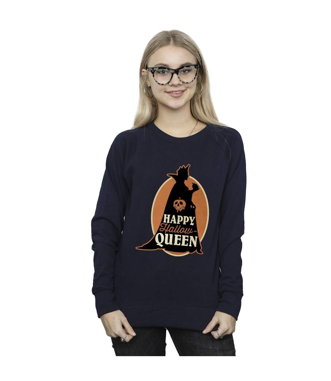 Disney Sweatshirt Femmes/Dames Villains Hallow Queen (Bleu marine) - UTBI42358-2