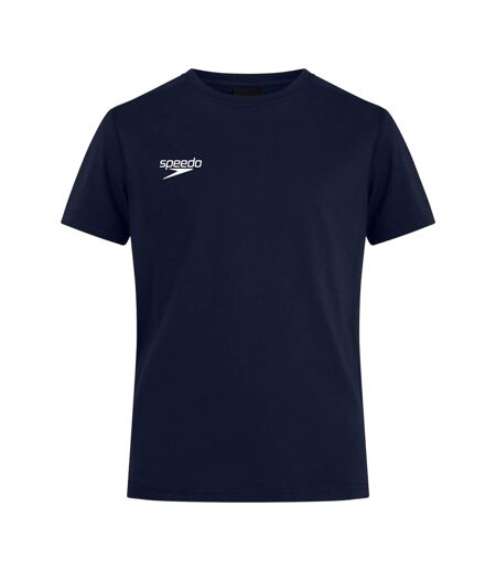 Mens Club Plain T-shirt Navy Speedo