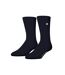 Lot de 6 paires de chaussettes de ville homme unies modèle B Serge Blanco-3