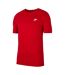 T-shirt Club Homme Rouge Blanc Nike-2