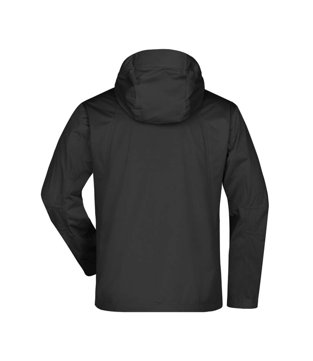 Veste Softshell Homme Noir Rouge James And Nicholson-2