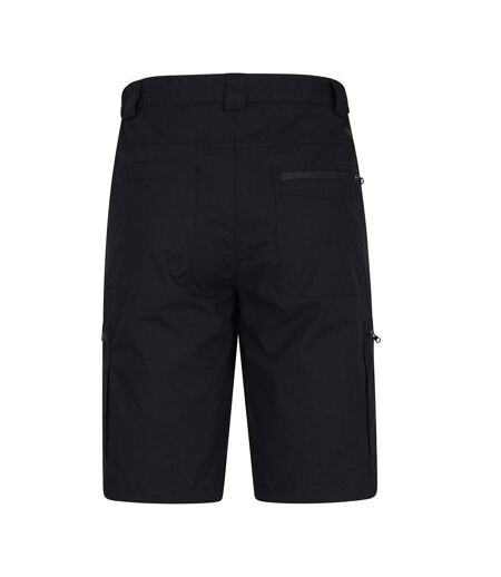 Mens Trek Cargo Shorts Black Mountain Warehouse