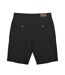 Mens Rubberised Logo Cargo Shorts Black Lambretta-3