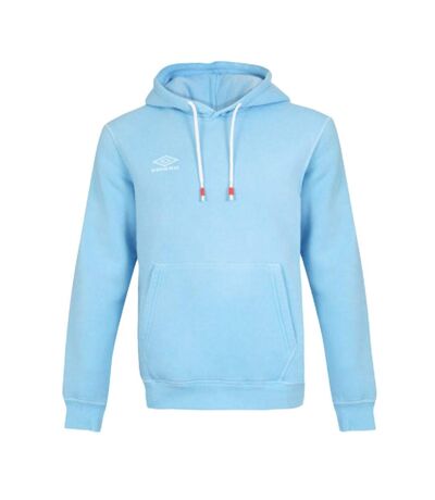Sweat à capuche bleu umbro logo at - l