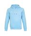 Sweat à capuche bleu umbro logo at - l-1