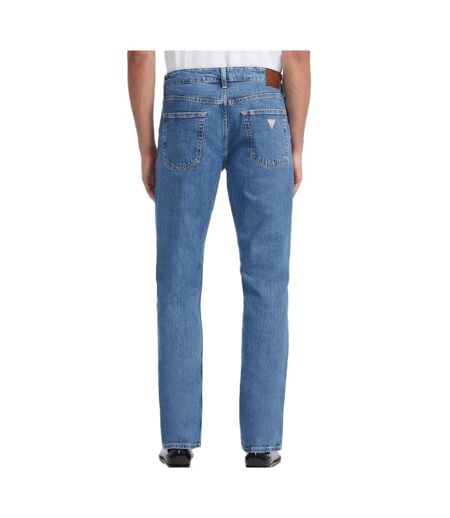Jean straight bleu homme guess gj g16
