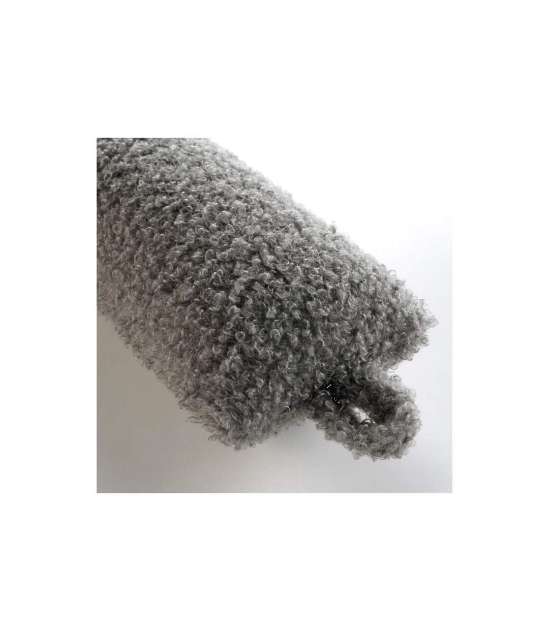 Boudin Bas de Porte Bouclette Wooly 80cm Gris-2