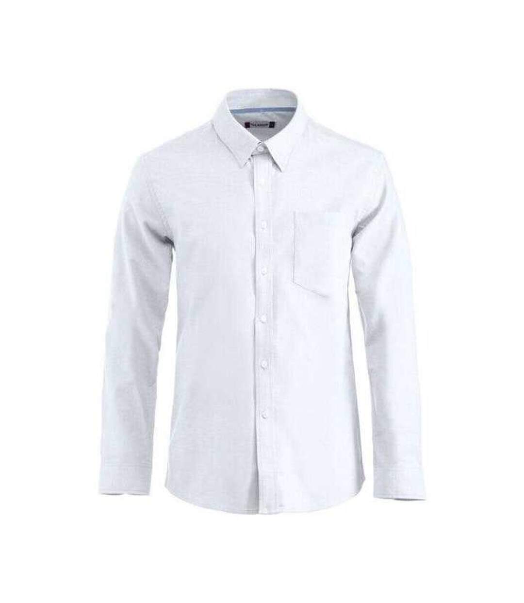 Chemise Manches Longues Homme Blanc Clique-1