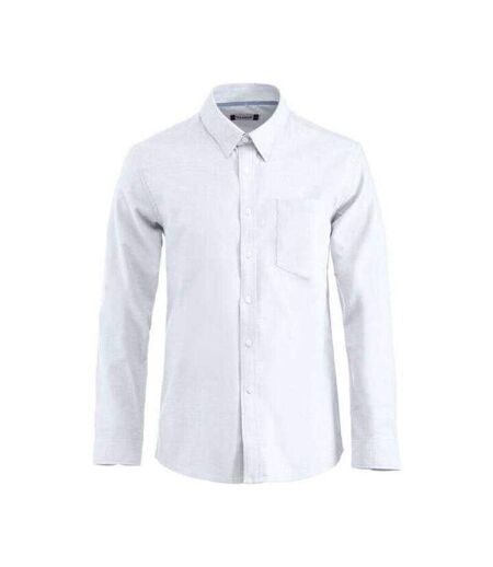 Chemise Manches Longues Homme Blanc Clique