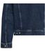 Mens Embroidered Logo Comfort Denim Jacket Blue Replay-4