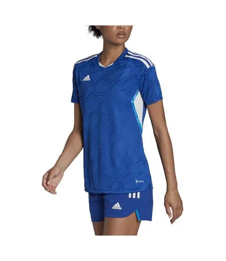 T-shirt Condivo Match Day Femme Bleu Adidas