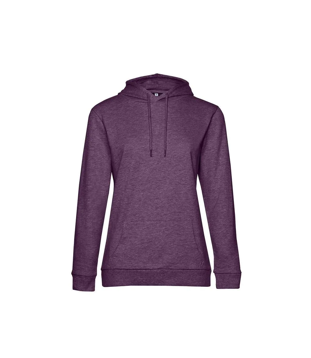 B&c Womens/ladies Sweat À Capuche Violet Chiné BANDC-1