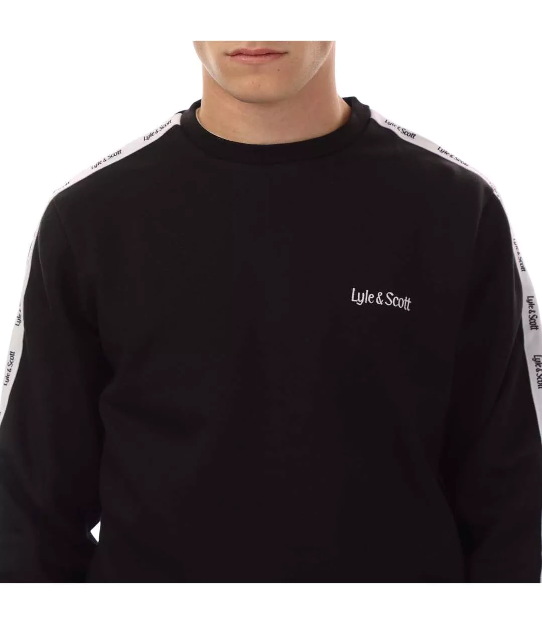 Sweat Style Ruban Homme Noir Lyle & Scott-3