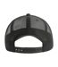Casquette Trucker Zion Noir Gris Foncé Atlantis Headwear-2