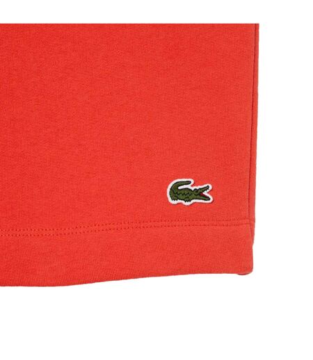 Mens Fleece Regular Shorts Orange Lacoste