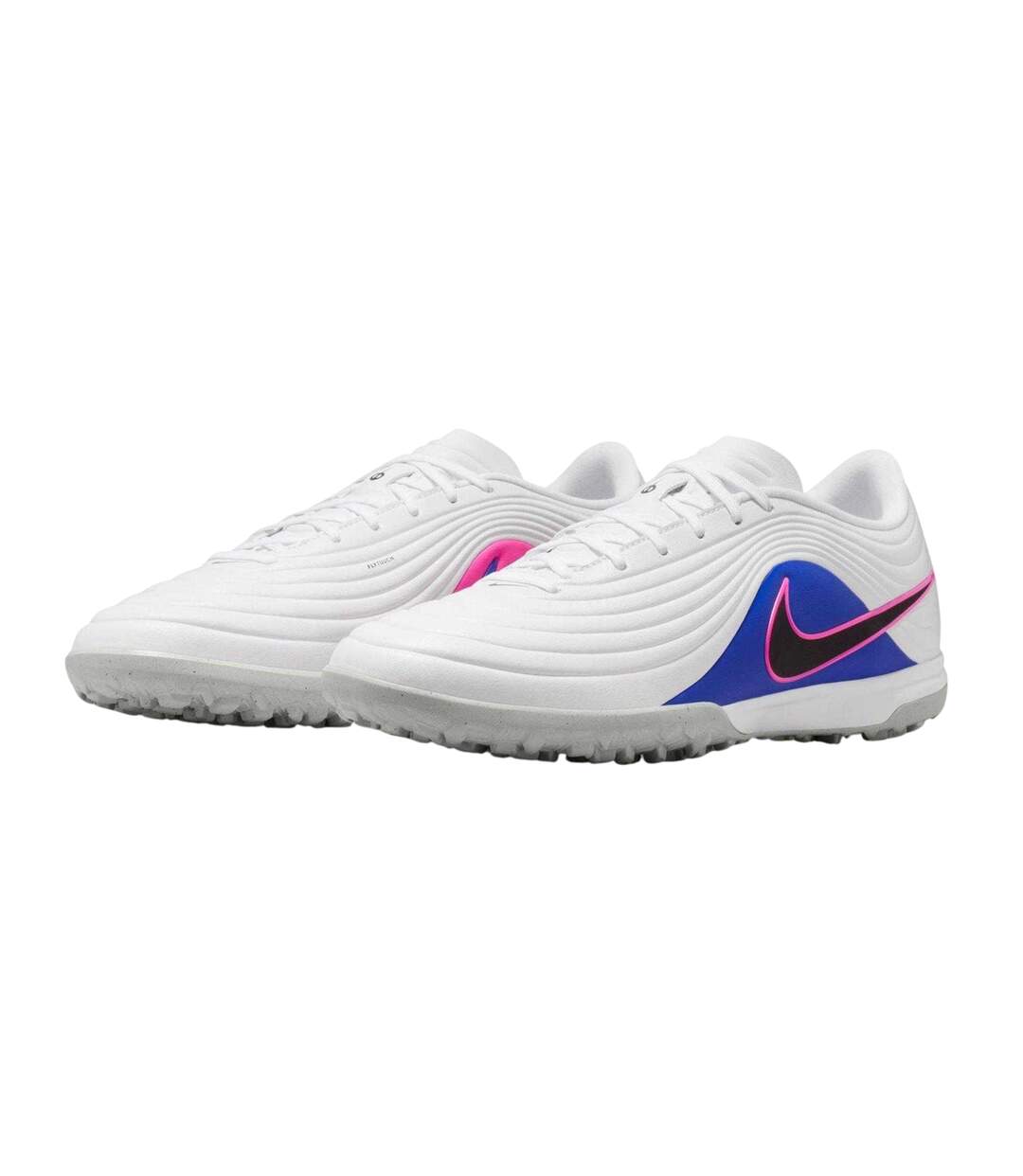 Chaussures De Foot Tiempo Maestro Academy Homme Bleu Blanc Rose Nike-4