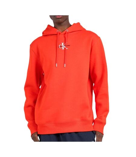 Sweat à capuche rouge homme calvin klein j30j323749