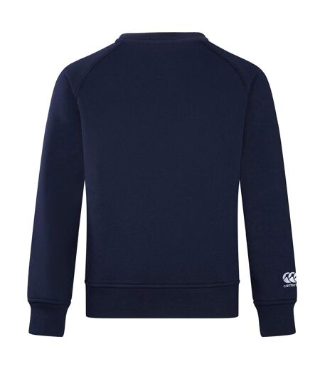 Mens Club Crew Neck Sweatshirt Navy Canterbury
