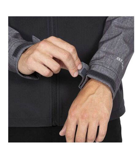 Trespass Mens Abbott Softshell Jacket (Dark Grey Marl) - UTTP4844