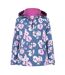 Veste Imperméable Motif/style Floral Femme Bleu Rose Blanc Lazy Jacks-1