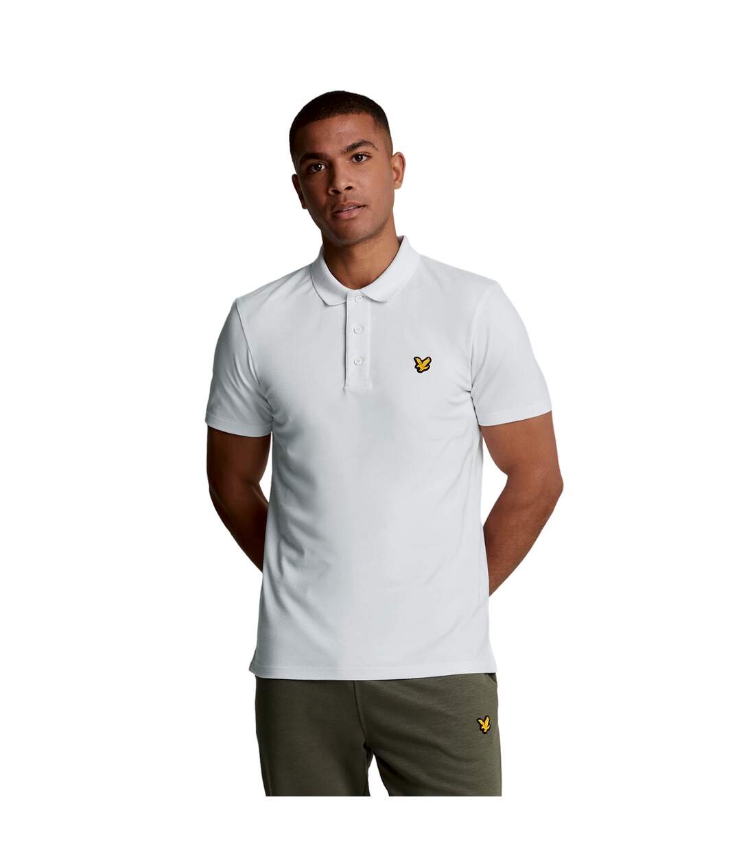 Polo homme blanc Lyle & Scott Lyle & Scott