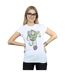 Disney T-shirt en coton Womens/Ladies Toy Story 4 Classic Buzz Lightyear (Blanc) - UTBI44447-2