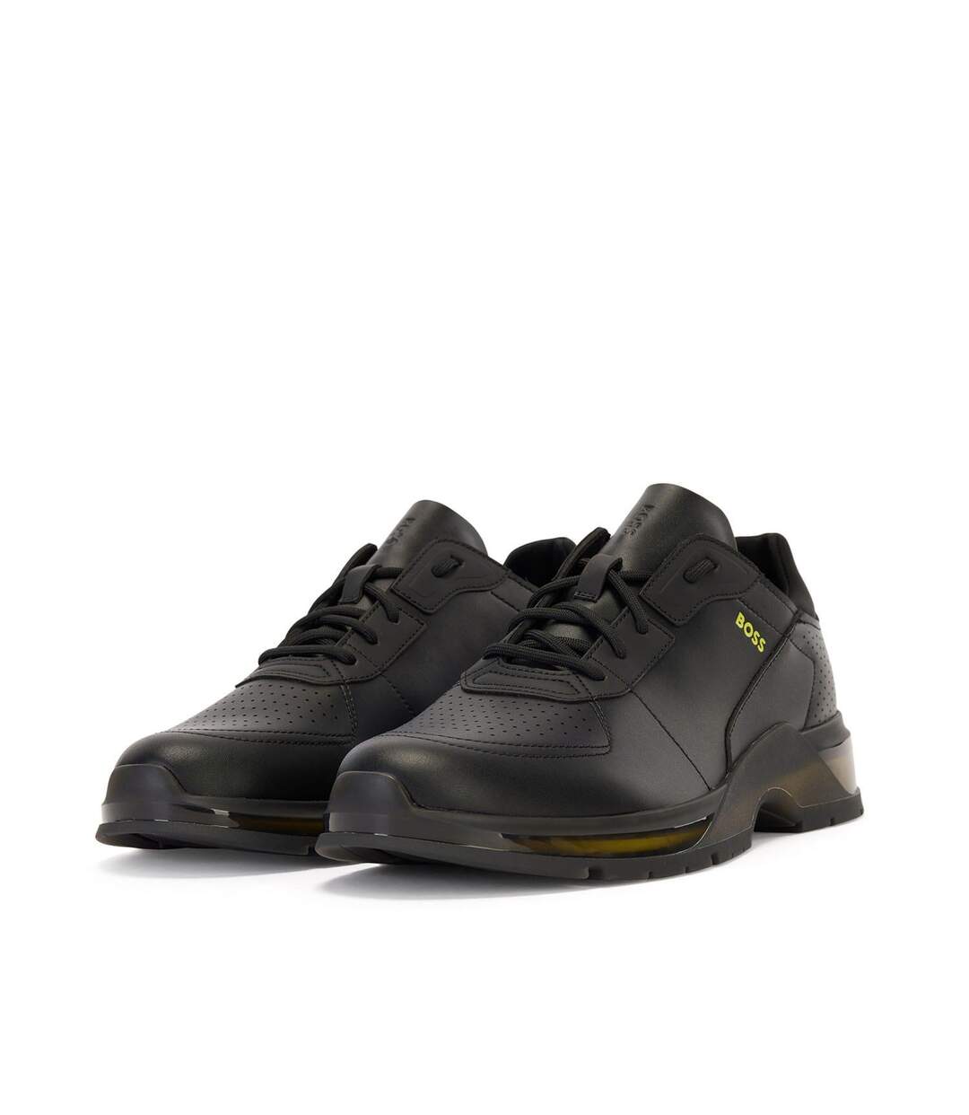 Chaussures Netroit Homme Noir Boss-3