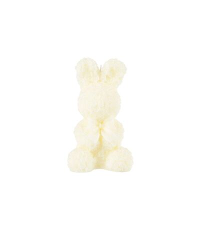 Bougie Parfumée Déco Lapin 23cm Blanc