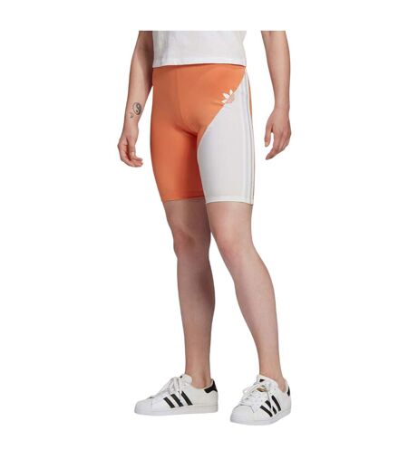 Cuissard De Cyclisme Motif/style Rayure Diagonale Originals Femme Marron Adidas