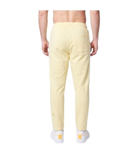 Mens Side Stripe Slim Joggers Yellow Native Youth