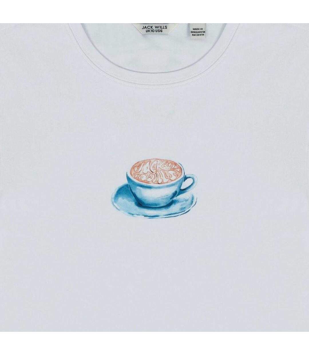 Haut Court Motif/style Tasse À Café Femme Café Jack Wills-3