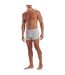 Lot De 3  Boxers Motif/style 3 Rayures Originals Homme Blanc Gris Noir Adidas-2