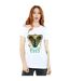 Disney Womens/Ladies Aladdin Movie Jafar Snake Eyes Coton Boyfriend T-Shirt (Blanc) - UTBI8138-2