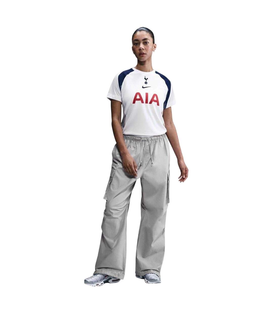 Maillot De Foot Motif/style Tottenham Hotspur Fc 2025/2026 Femme Blanc Nike-1