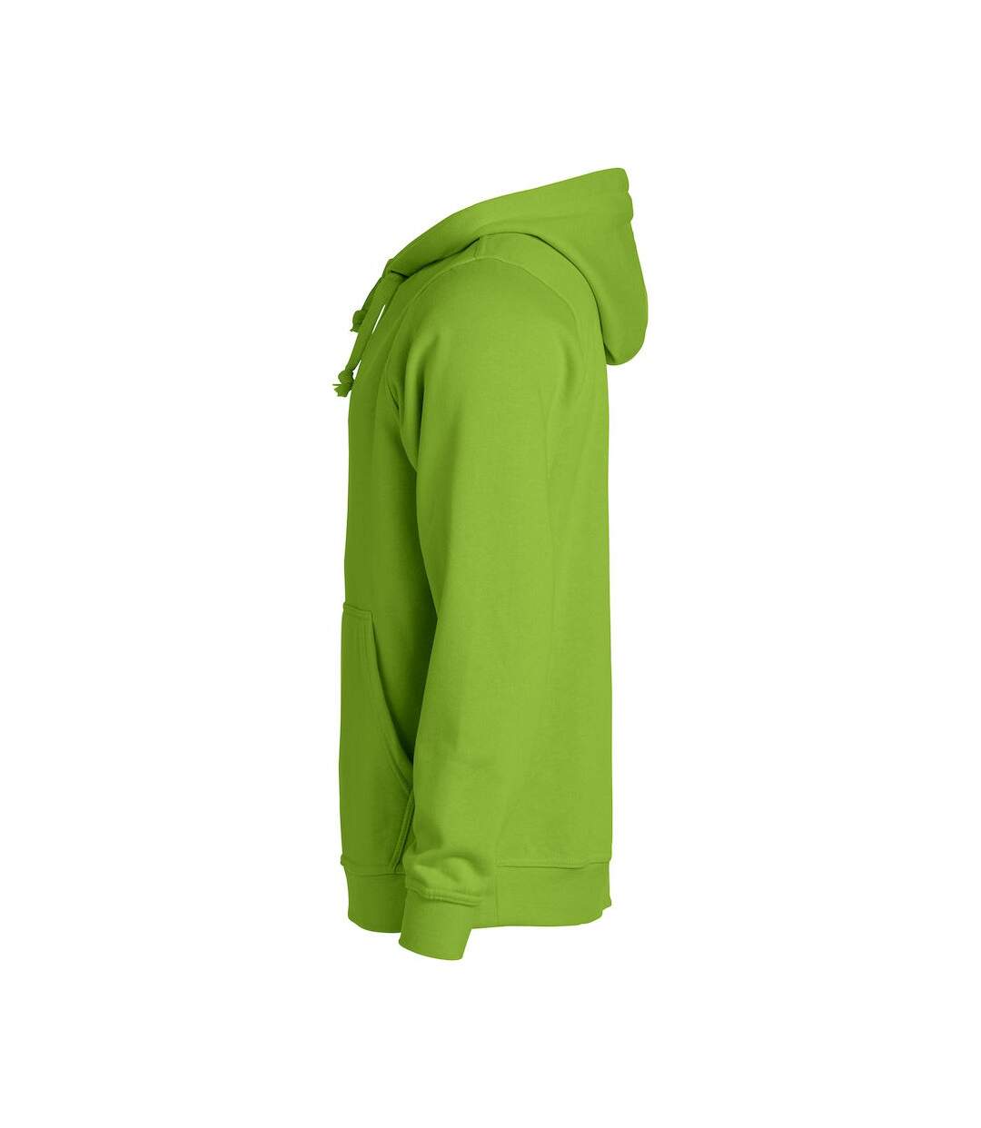 Sweat à capuche basic adulte vert clair Clique