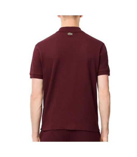Polo bordeaux mixte lacoste bord-cotes