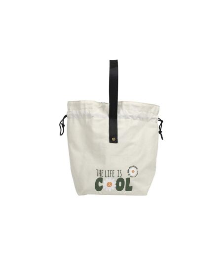 Sac Fraîcheur Life is Cool 34cm Naturel