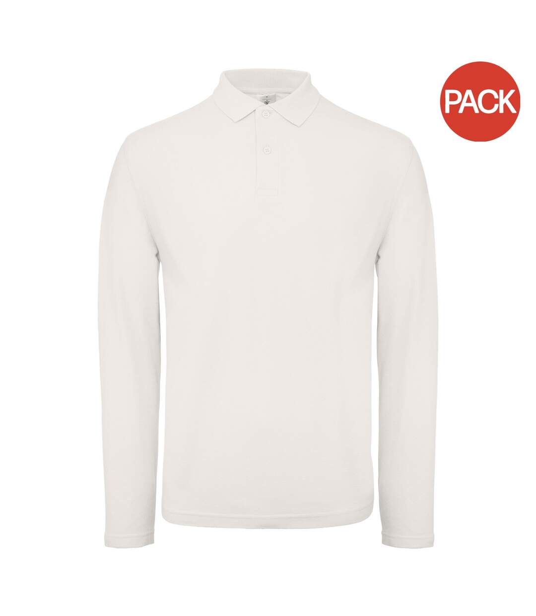 Polos id.001 homme blanc B&C