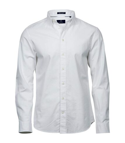 Tee Jays Mens Perfect Oxford Shirt (White) - UTBC5422